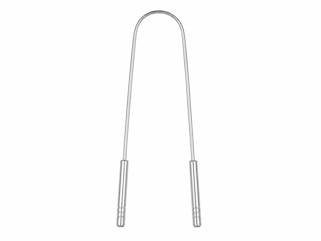 BambuVibe Stainless Steel Tongue Cleaner – Fresh Breath Essential