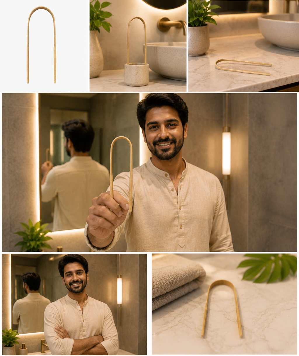 BambuVibe Bamboo Tongue Cleaner – Eco-Friendly Oral Care